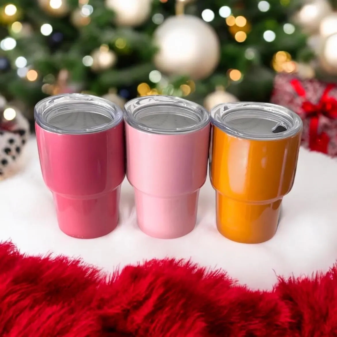 On Good Days Shot Permanent Engraved 2 oz Mini Tumbler with Straw