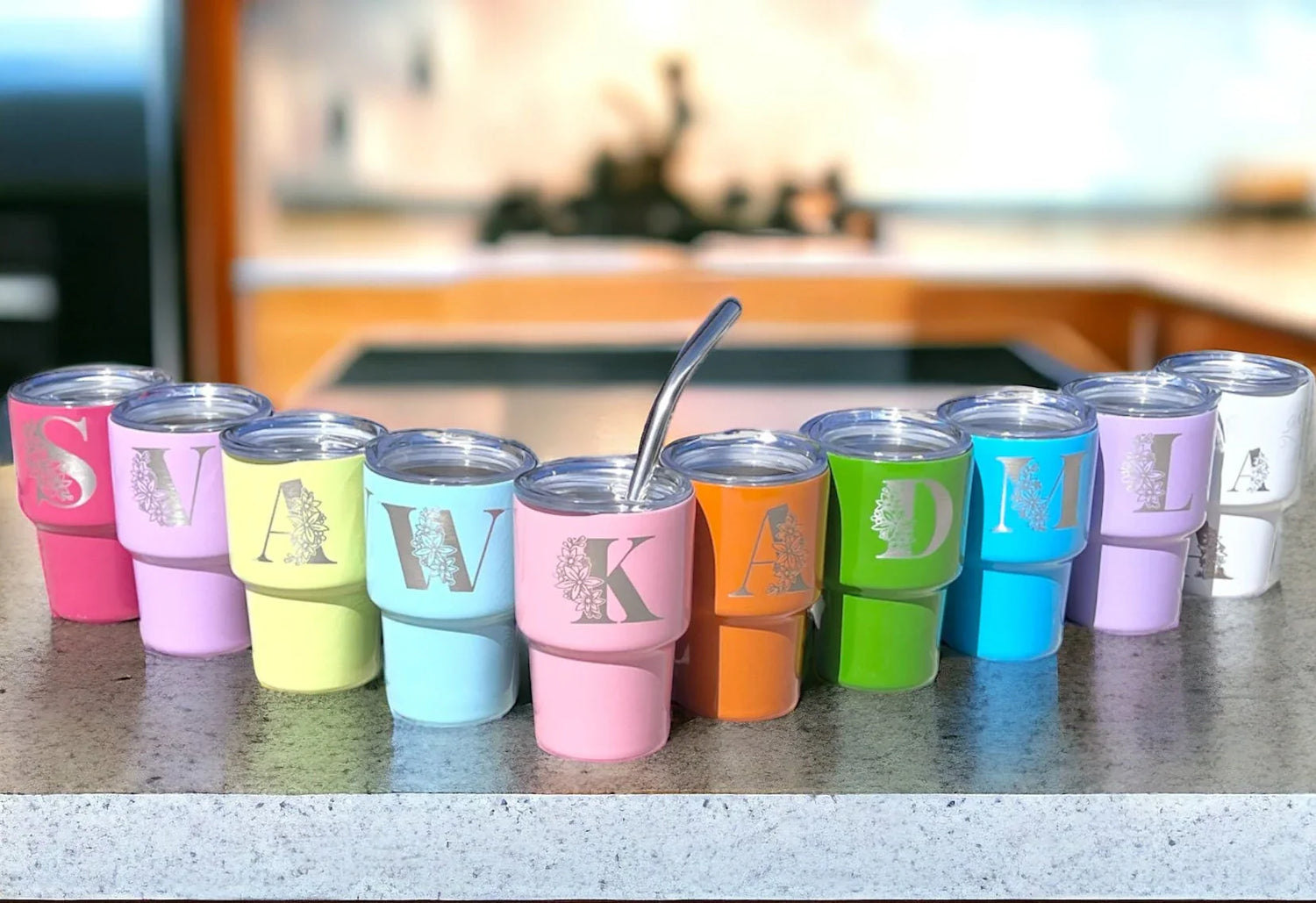 2 oz Personalized Mini Tumblers