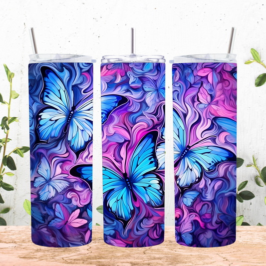 Butterfly 20 oz Tumbler