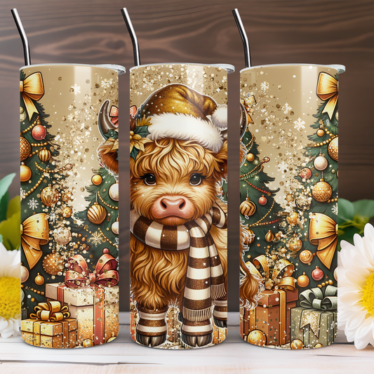 Highland Cow 20 oz Tumbler