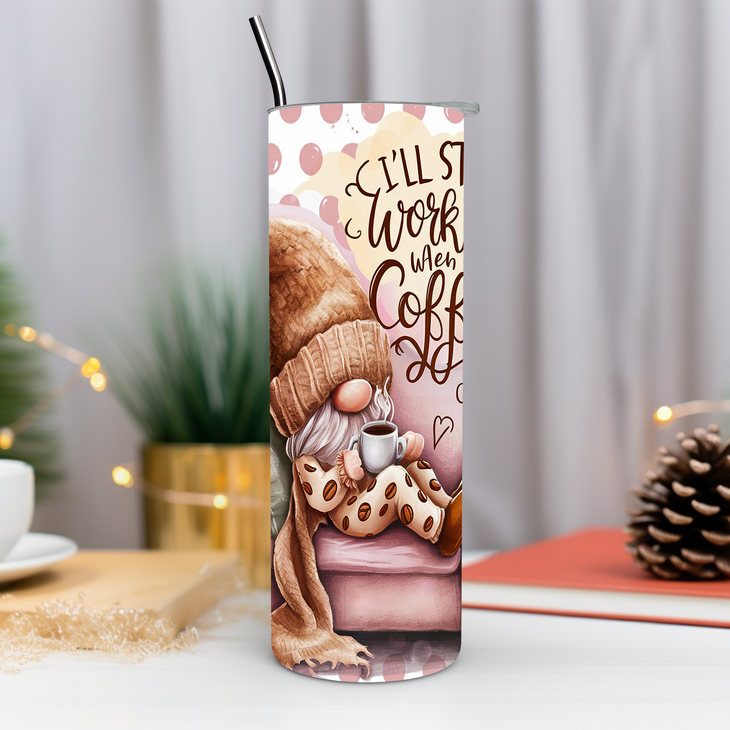 Coffee Gnomes 20 oz Tumbler