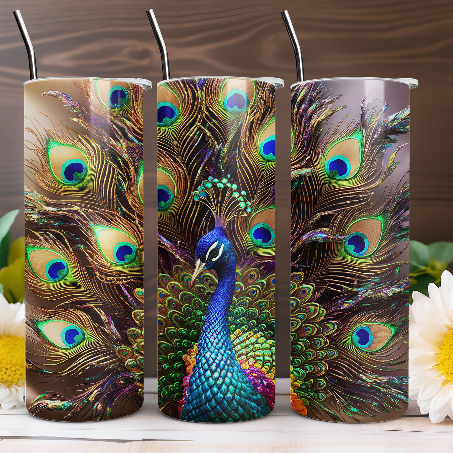 Peacock 20 oz Tumbler