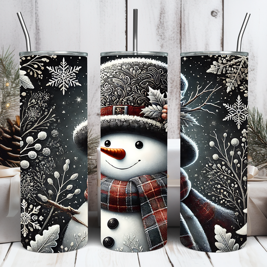 Snowman 20 oz Tumbler